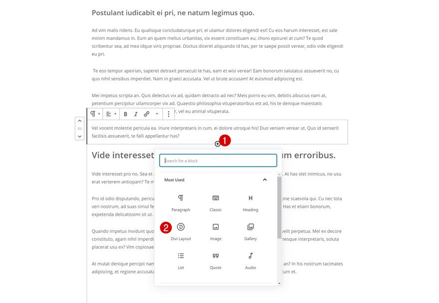 Divi CTA Layout Block