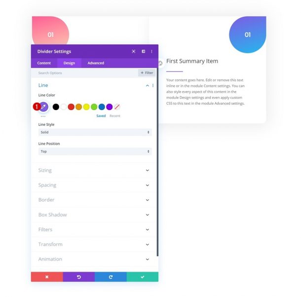 How to Include a Summary Box Divi Layout Block in Your Gutenberg Post ...