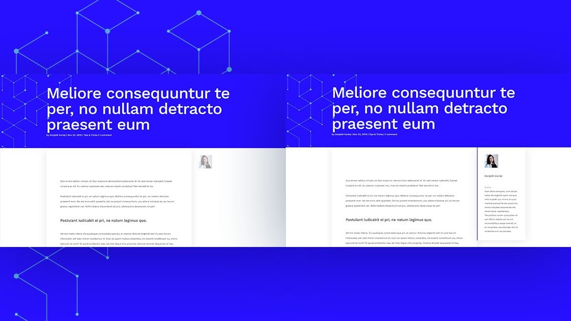 How to Design a Dynamic Author Box for Your Blog Post Template with Divi