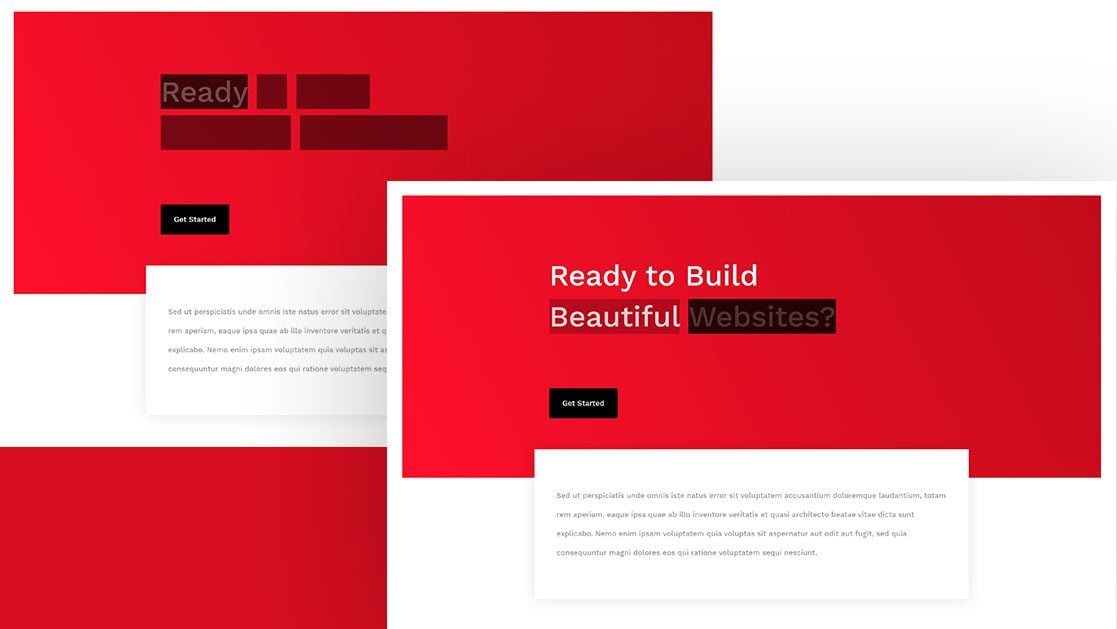 How to Add CSS Text Block Animations to Your Headline with Divi