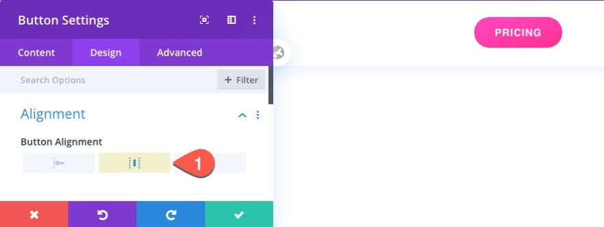 Divi delayed button animations