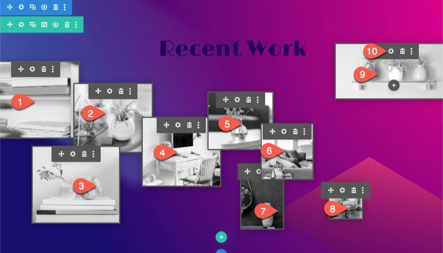 How to Create an Interactive Image Collage Using Divi’s Position Options 1