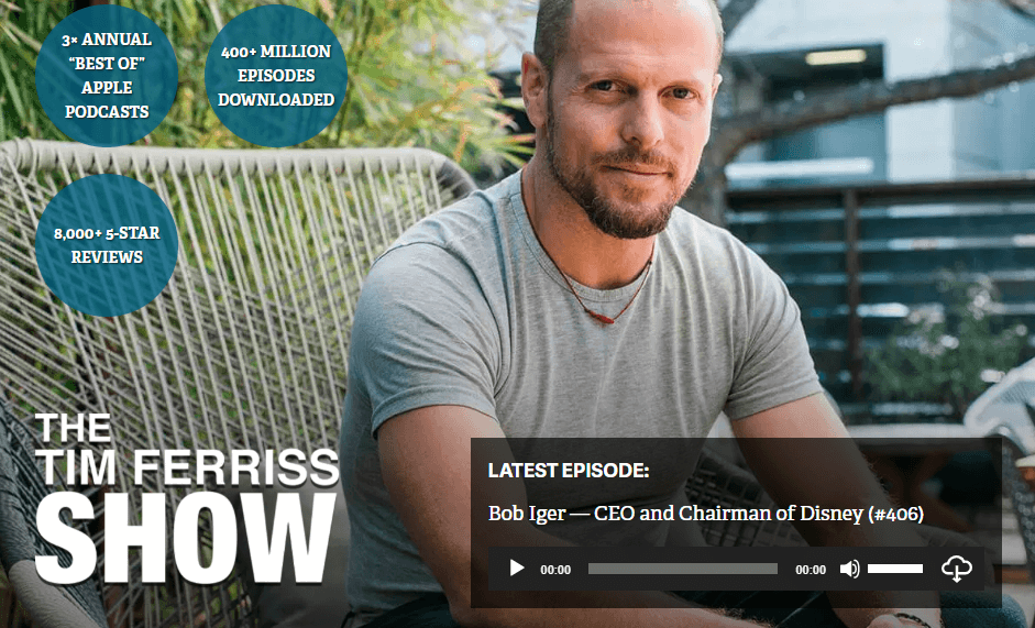 The Tim Ferriss Show.