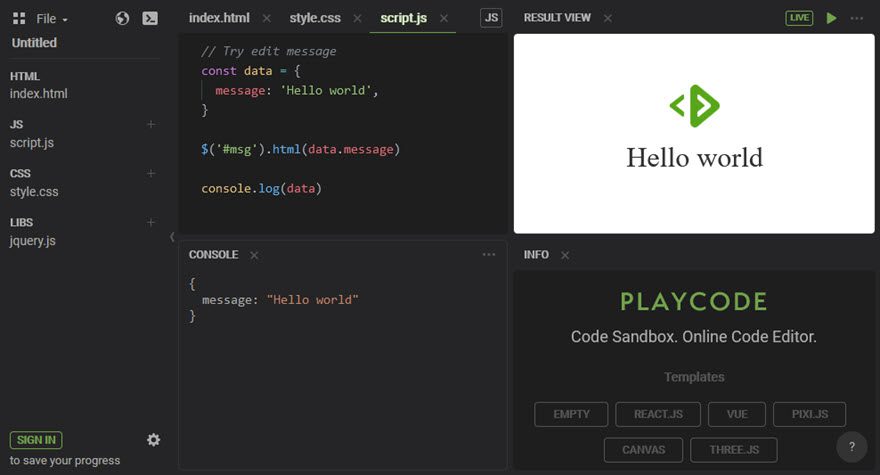 7 Best Browser Based Online Code Editors For Web Developers Elegant Themes Blog