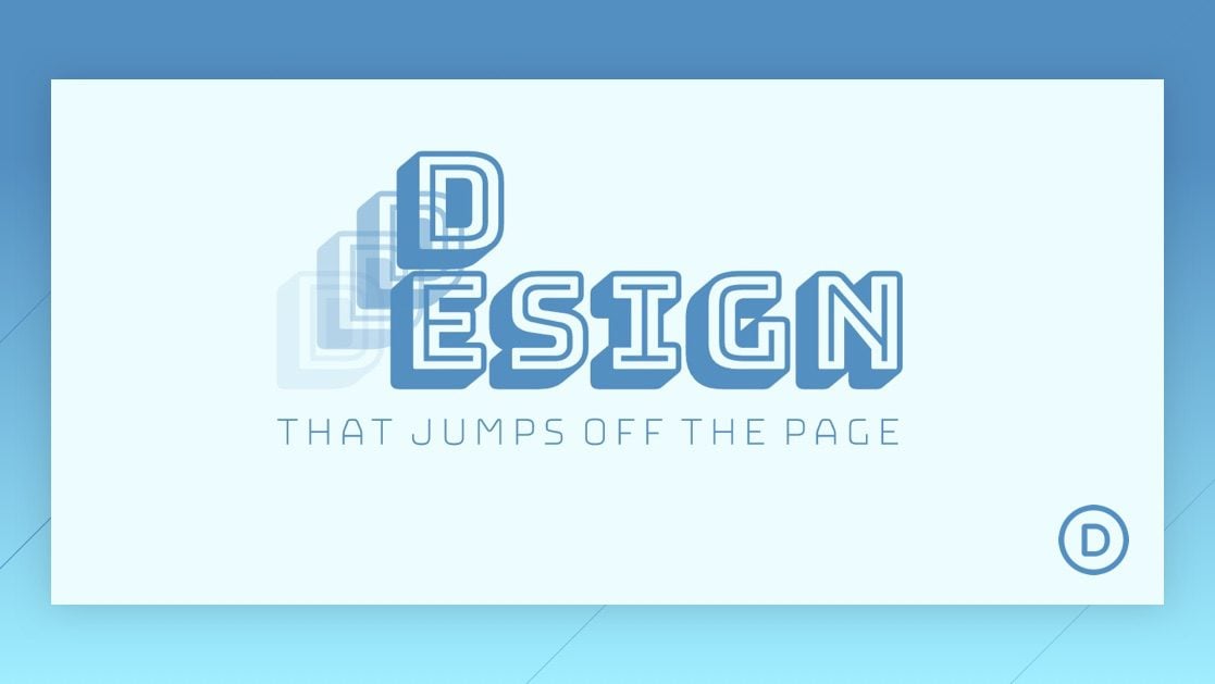 How to Stack and Animate Text using Divi Scroll Effects