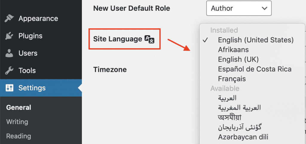 preferred language wordpress plugin