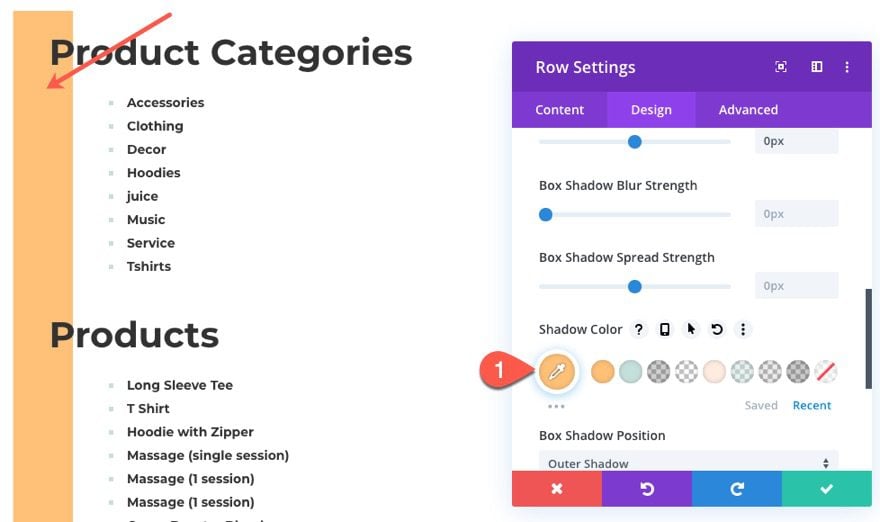 divi html sitemap page