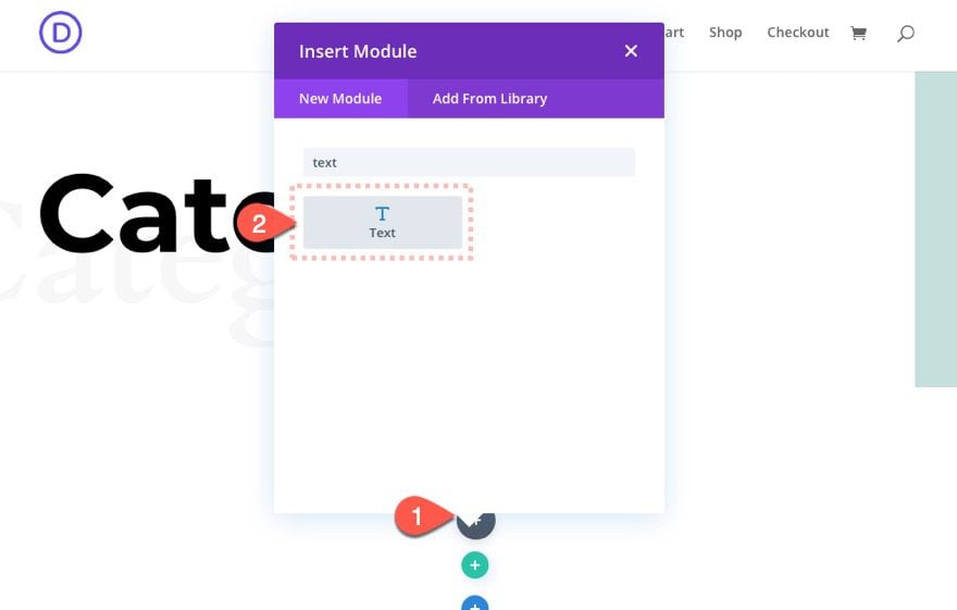 divi html sitemap page