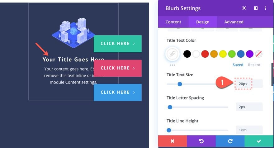 divi button layouts