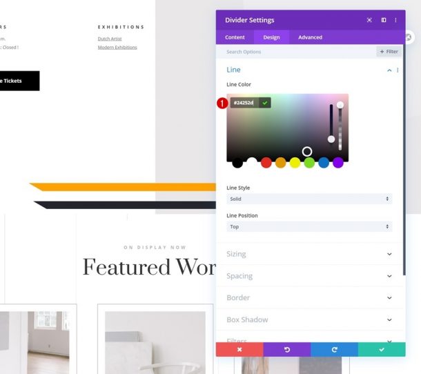 How to Mark a New Divi Section with Subtle Motion Shapes