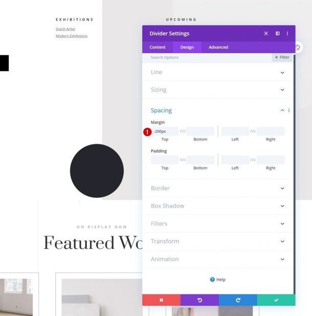 How to Mark a New Divi Section with Subtle Motion Shapes