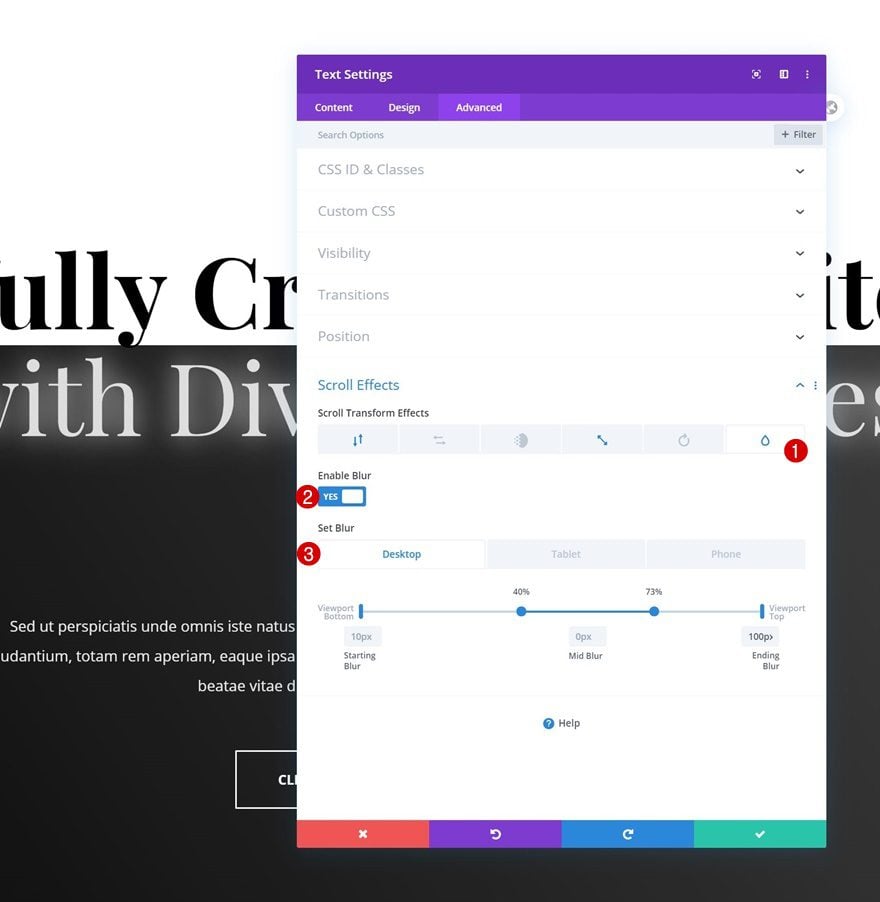 scroll motion effects