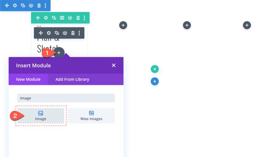 steps to a process scroll effects