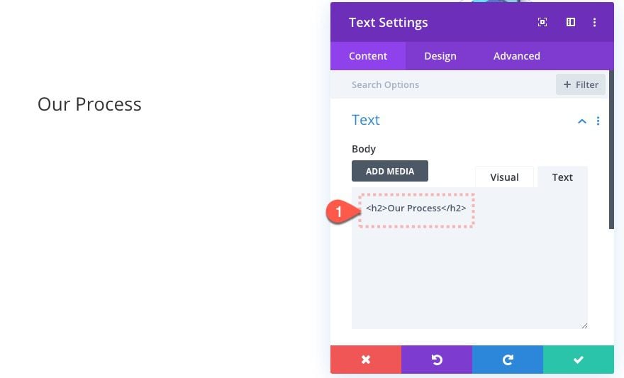 steps to a process scroll effects