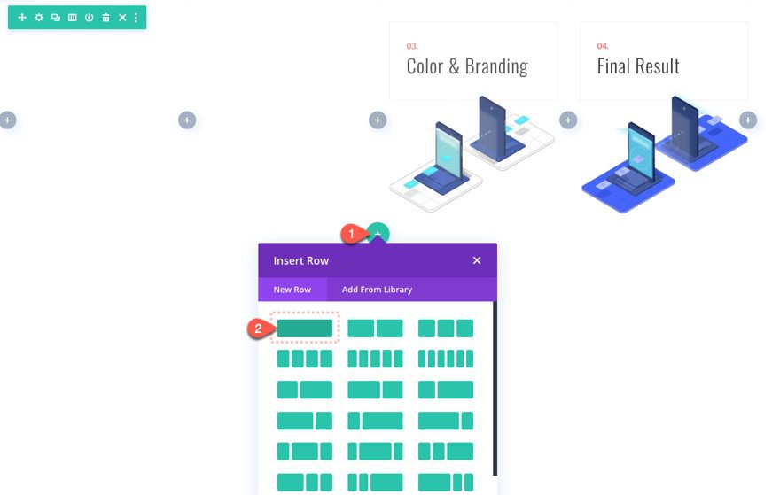 steps to a process scroll effects