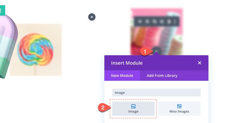 Float Elements in a Divi Section