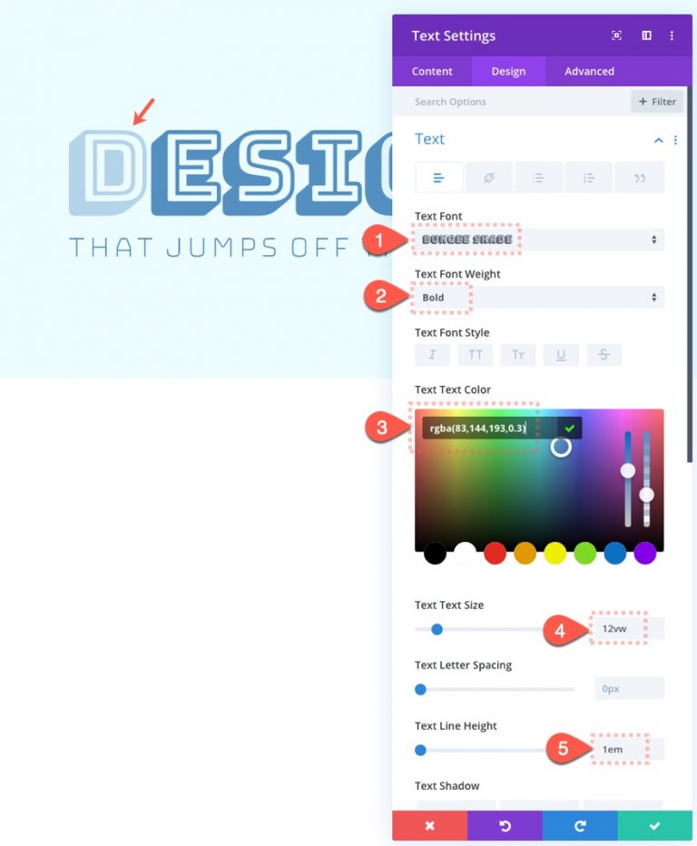 How to Stack and Animate Text using Divi Scroll Effects