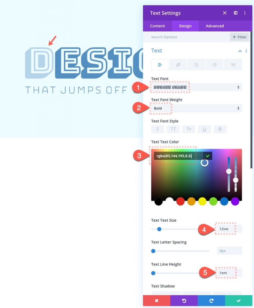 How to Stack and Animate Text using Divi Scroll Effects