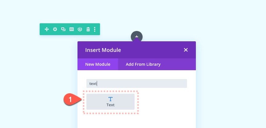 stack and animate text on scroll in divi