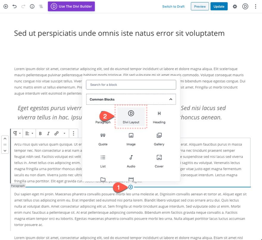 How to Build Reusable Image Layout Blocks for Adding Divi-Styled Images to Gutenberg Posts 4