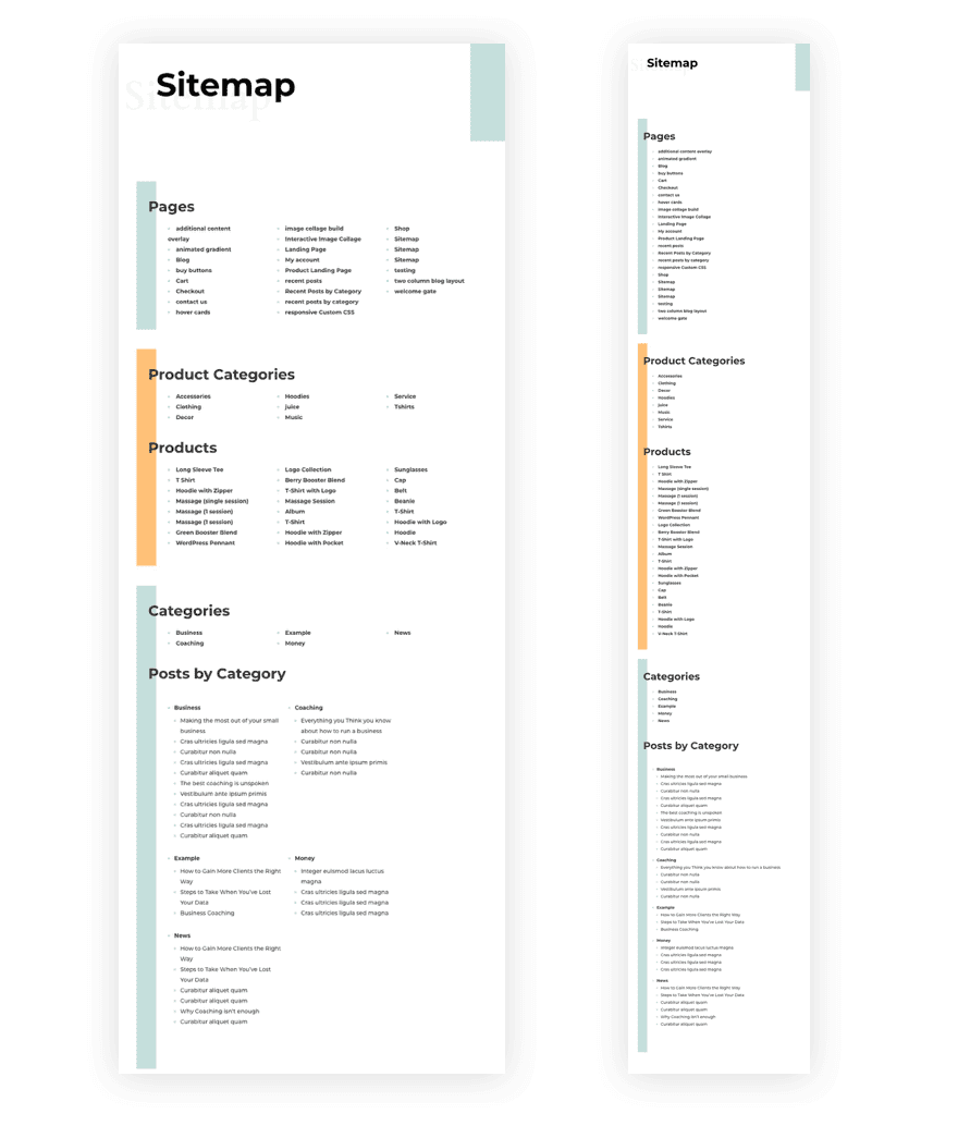 How to Create a Dynamic HTML Sitemap Page in Divi 1