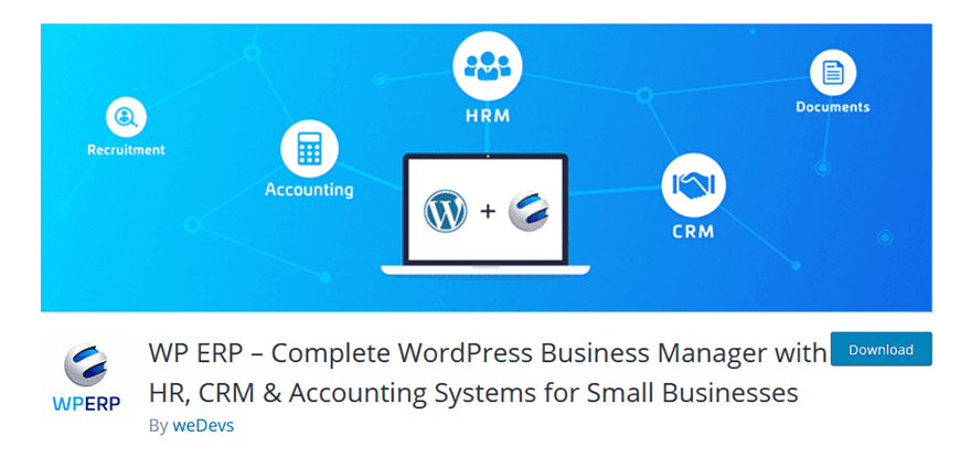 wp erp plugin