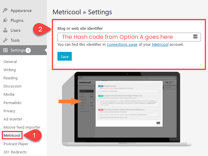 Social Media Dashboard Metricool