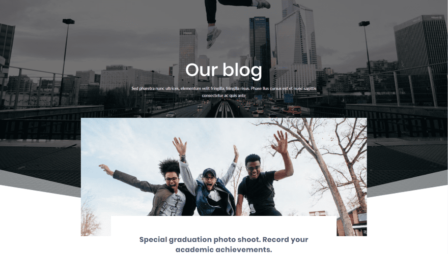 Divi Blog Page Layout