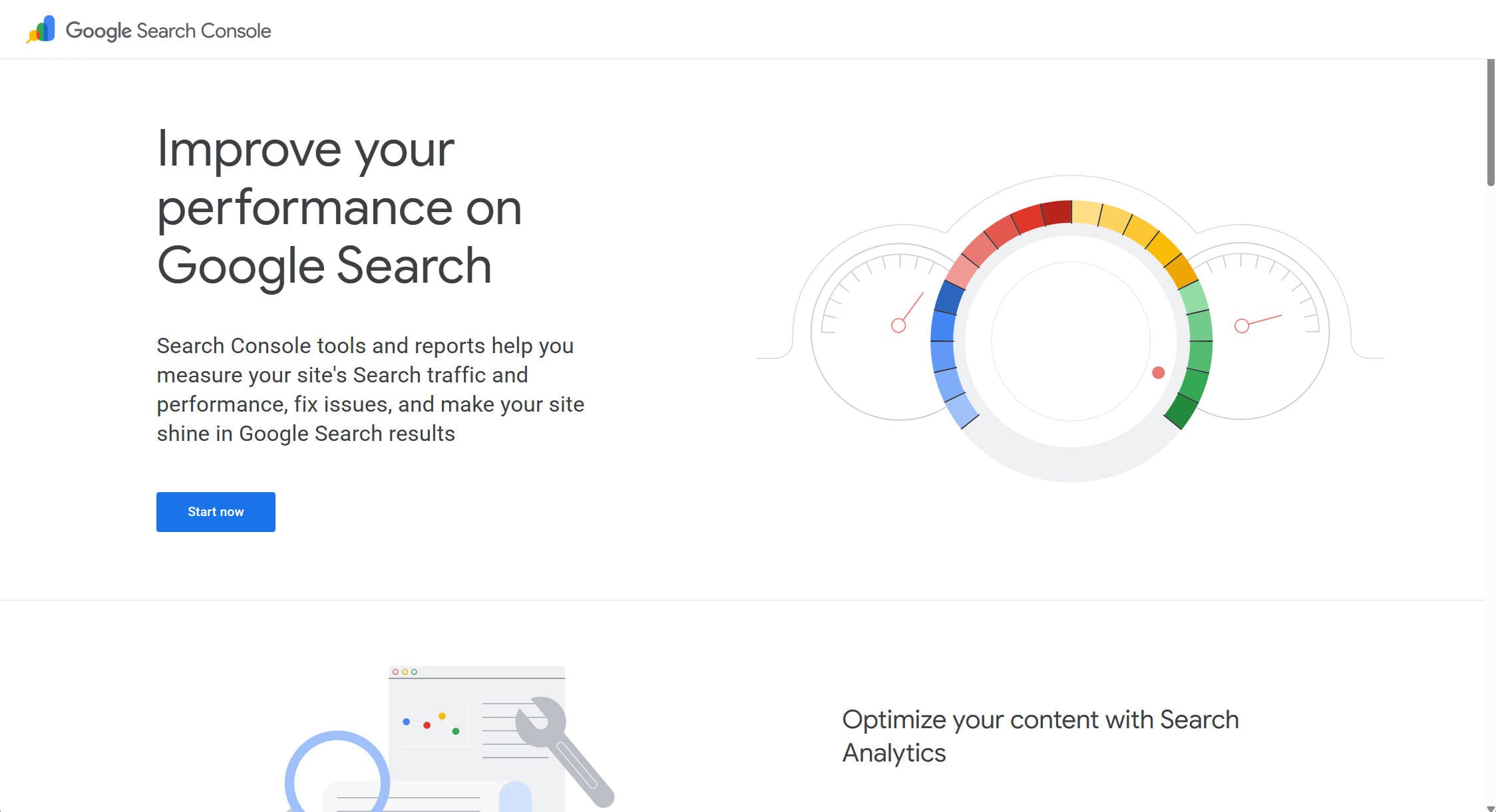 GSC Landing Page Captured Oct 2026
