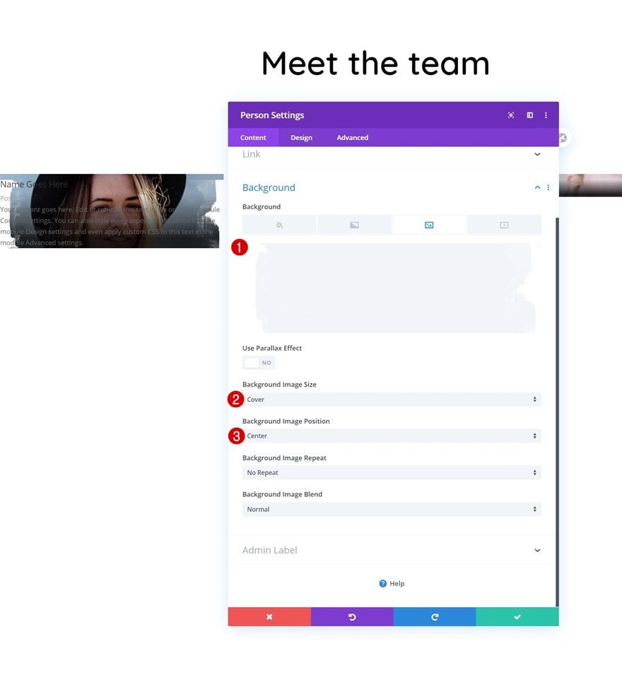 team member carousel