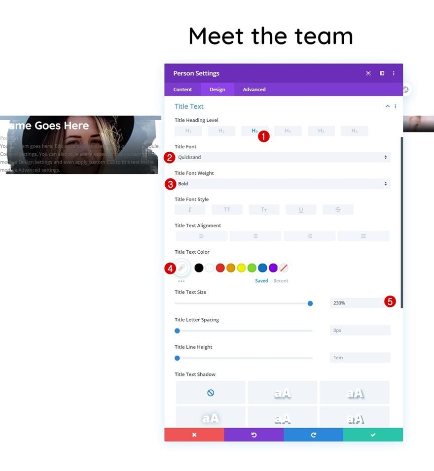 team member carousel