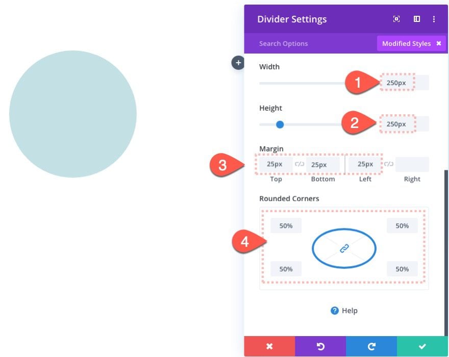 animated circle counters on scroll