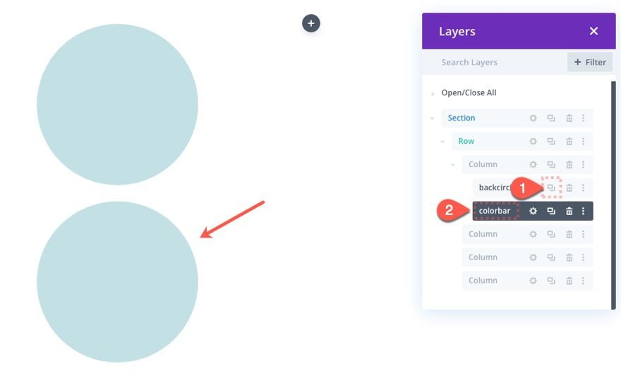 animated circle counters on scroll