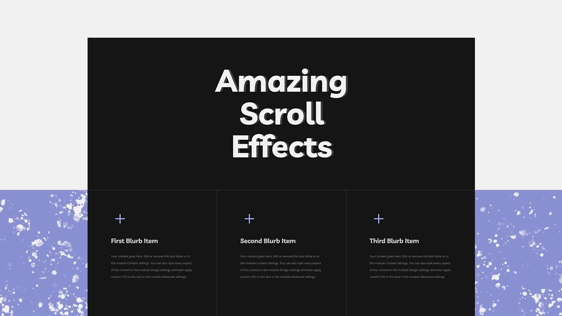 How to Synchronize Expanding Copy on Scroll with Divi