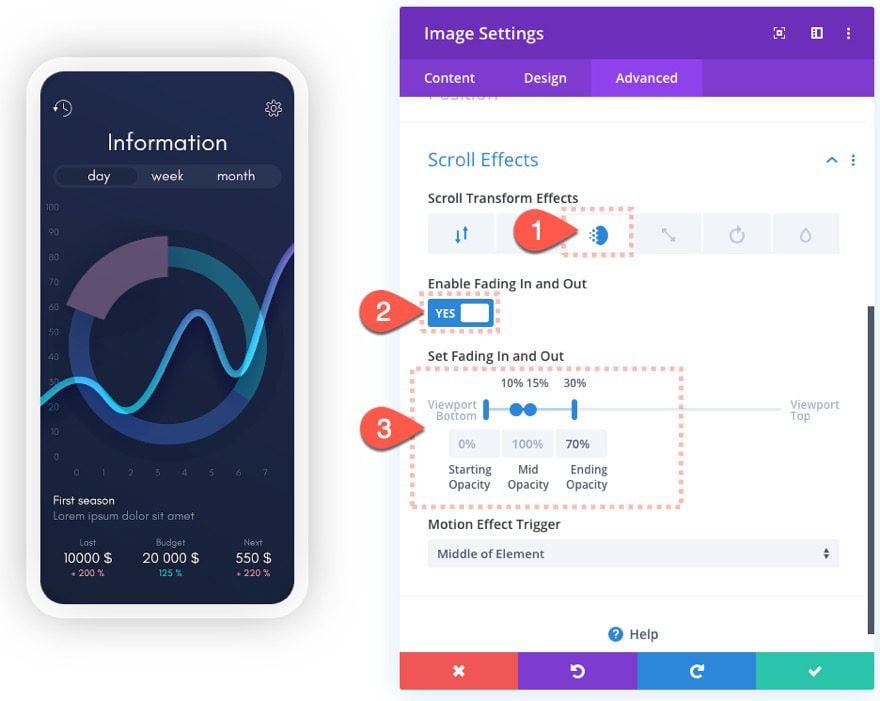 expanding layers scroll effect