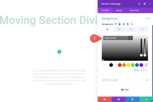 How to Create Section Divider Scroll Effects in Divi