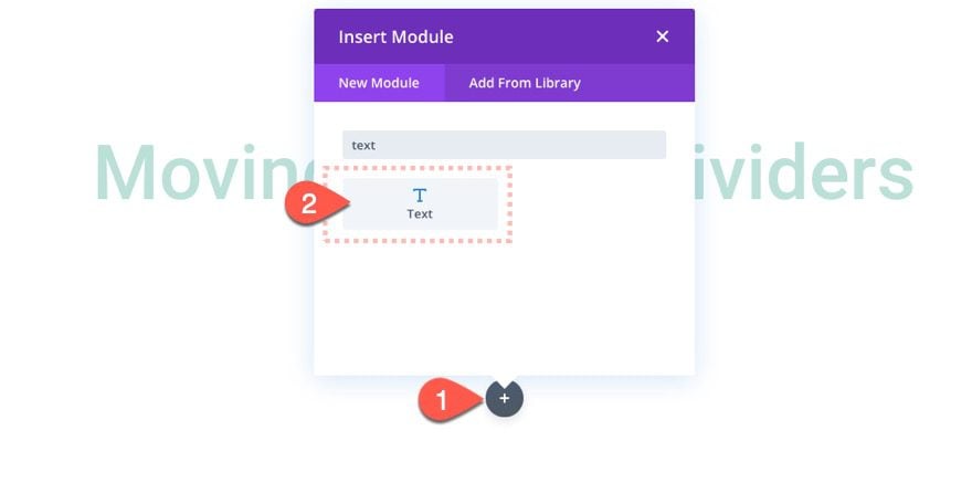 divi section divider scroll effects