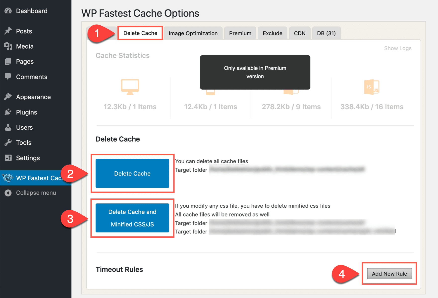 WP Fastest Cache