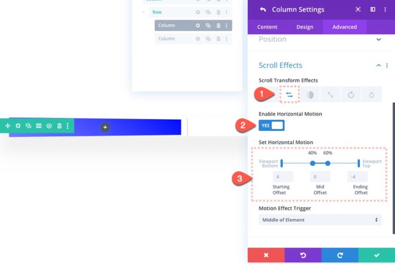 How to Create 3D Motion Scroll Effects in Divi