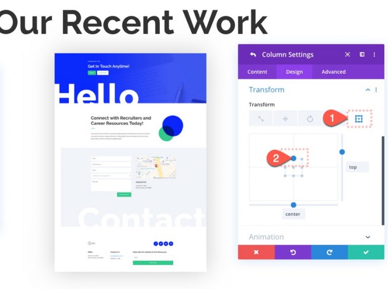 How to Create 3D Motion Scroll Effects in Divi