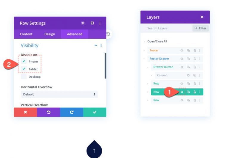 How to Design a Floating Footer Drawer in Divi