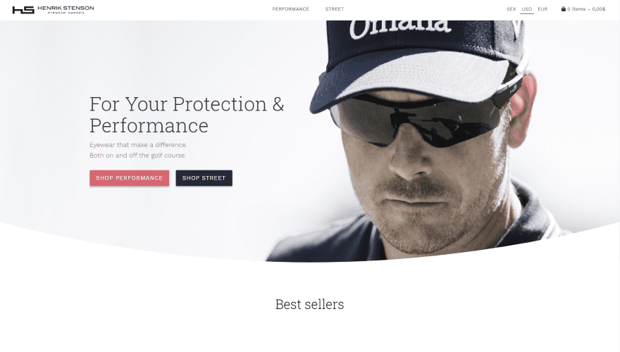 Henrik Stenson Eyewear