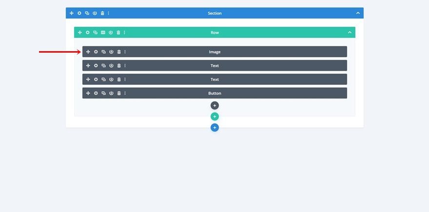 absolute positioned image modules