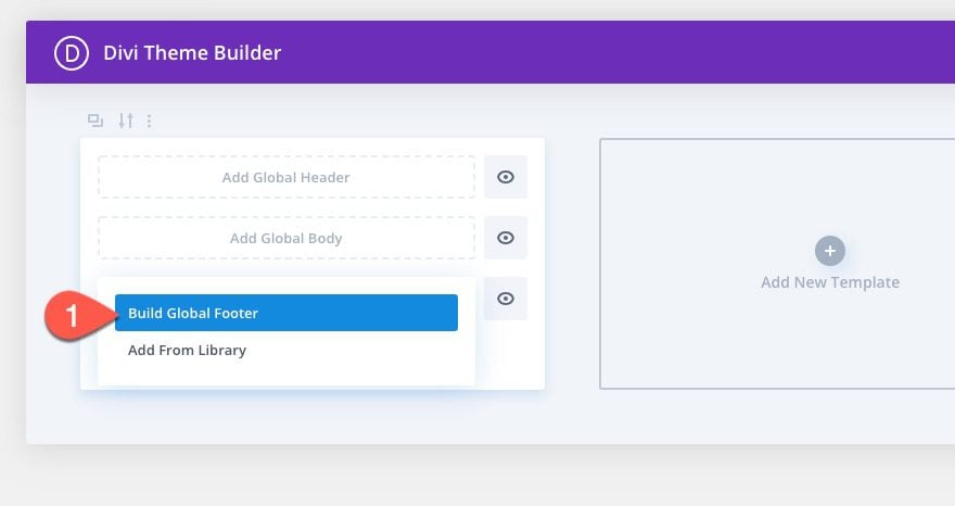 divi fixed footer bar