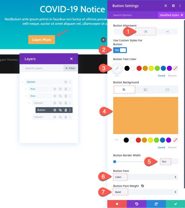 How to Build a Divi Notification Box for COVID-19 Updates (FREE Download)