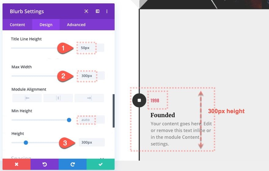 Divi Timeline Layout with Scroll Effects