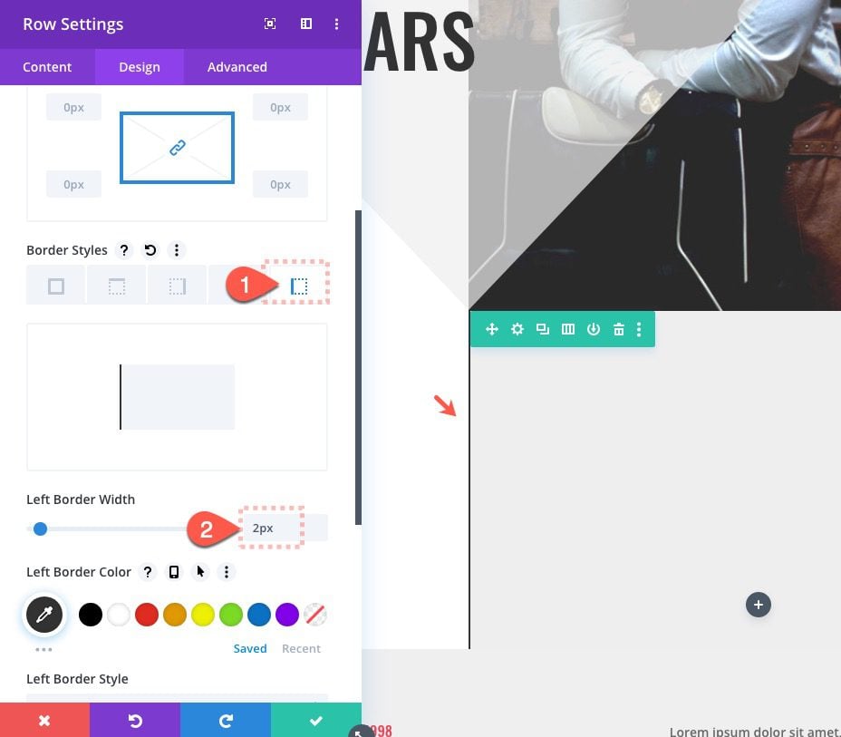 Divi Timeline Layout with Scroll Effects