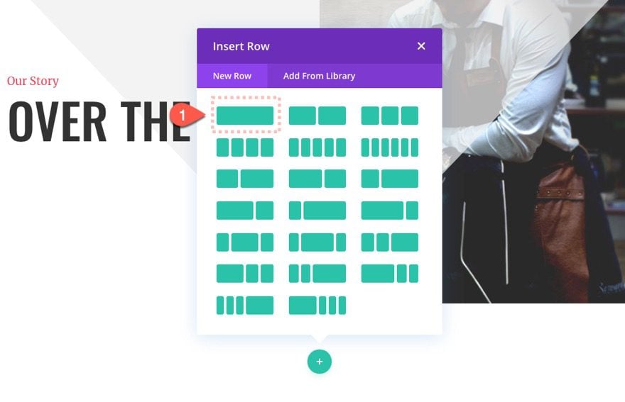 Divi Timeline Layout with Scroll Effects