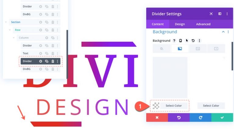 How to Create Colorful Text Background Scroll Animation with Divi