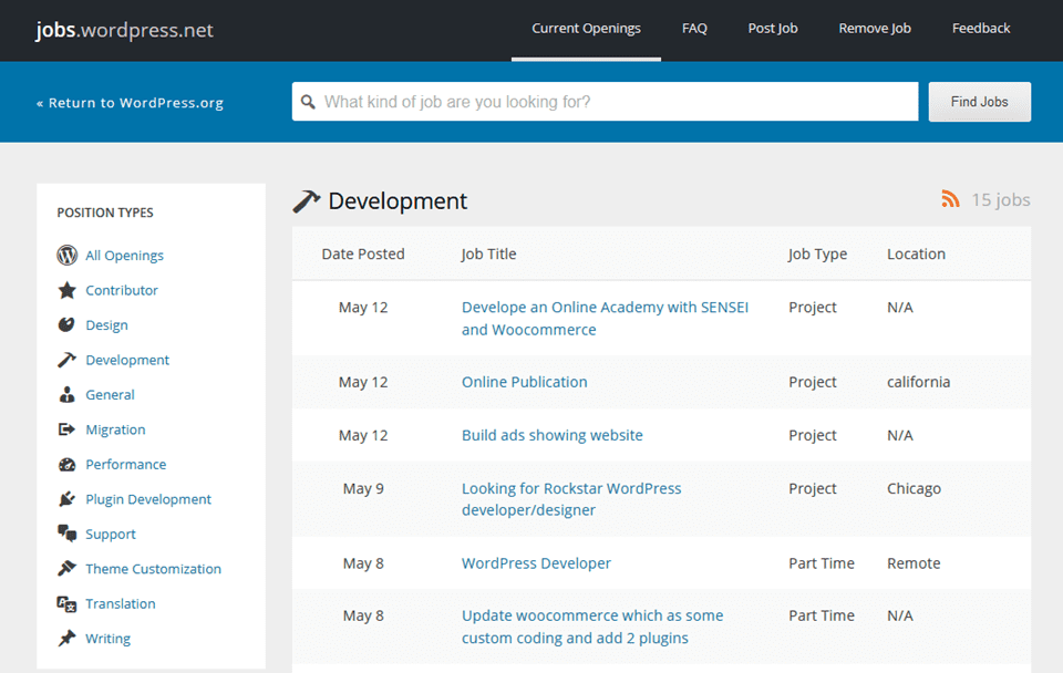 jobs.wordpress.net